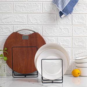 Nouvelle mise à niveau prix raisonnable blanc acier cuisine coin Mini plat support de rangement <span class=keywords><strong>placard</strong></span> plaque support - Product Image 4