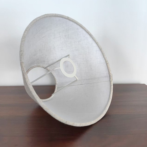 <span class=keywords><strong>Paralume</strong></span> in Lino <span class=keywords><strong>E14</strong></span> Fatto a Mano in Stile Europeo Moderno con Struttura in Filo Metallico, Copertura Personalizzata in Tessuto per Lampade da Tavolo e da Terra - Product Image 3