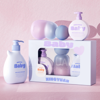 Bouteilles en plastique personnalisées pour bébés, design unique, pour shampoing, gel douche, lotion corporelle et soins de la peau pour enfants