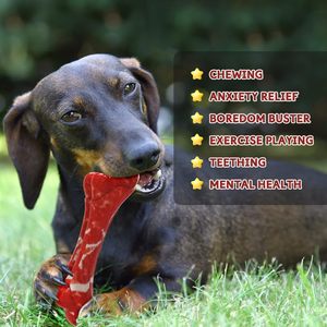 Ultra Durable Eco-Friendly Interactive Natural Rubber Chew <b>Dog</b> Toys for Aggressive Chewers - Product Image 4