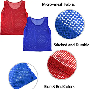 Pettorine da Allenamento per Calcio, Rugby, Magliette Senza Maniche per Squadre, <span class=keywords><strong>Top</strong></span> Sportivi - Product Image 6