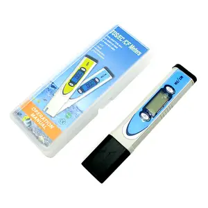 water testing equipment lower price electrical conductivity meter with plastic case CD-989