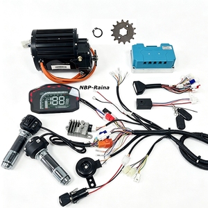 Moteur central puissant <span class=keywords><strong>QS</strong></span> 138 <span class=keywords><strong>4000W</strong></span> V3, 7500W max continu avec contrôleur BLDC Fardriver 72V ND72680 pour vélo électrique et VTT - Product Image 3