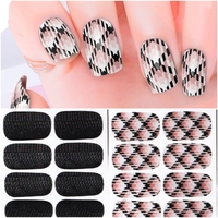 Autocollants de vernis à ongles en gros, promotionnels, simples, écologiques, à motifs de dessins animés