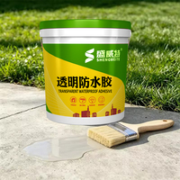 Peinture imperméabilisante liquide écologique moderne, revêtement imperméable invisible pour murs, toits, extérieurs, sous-sols, étangs