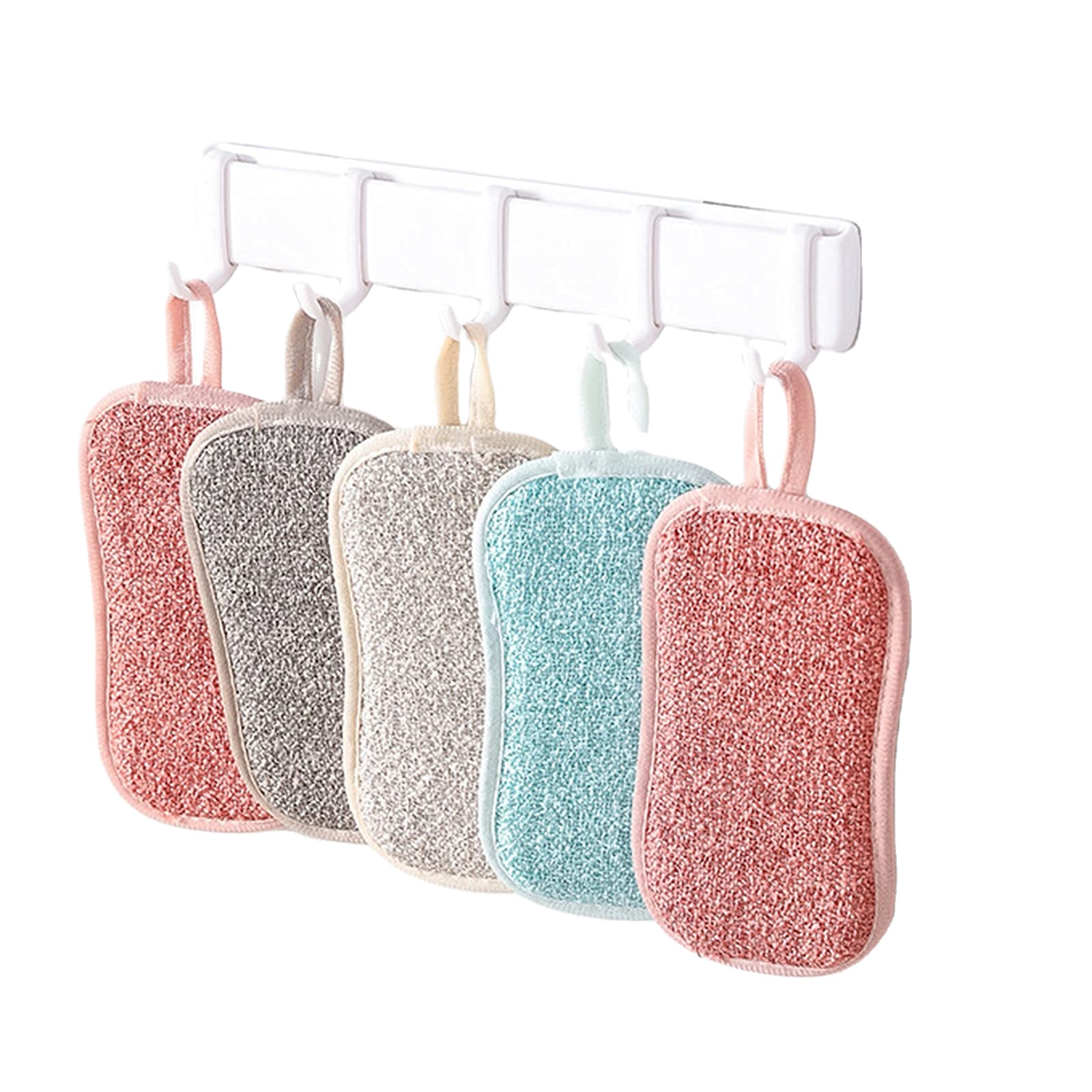 pot cleaner cleaning sponge microfibre kitchen scouring pads