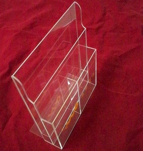 <span class=keywords><strong>Acrylic</strong></span> Brochure chủ 3 Tier Brochure hiển thị đứng rõ ràng giữ Văn Học cao cấp <span class=keywords><strong>acrylic</strong></span> pamphlet chủ đa túi - Product Image 6