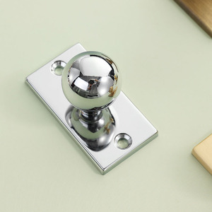 BECORA Minimalist Chrome <strong>Silver</strong> Cabinet <strong>Door</strong> Handles <strong>Knobs</strong> Luxury Brass Shinny Gold Drawer <strong>Knob</strong> for Wardrobe &amp; Closet - Product Image 6