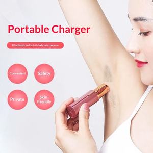 Depiladora Facial Eléctrica Recargable, Depiladora Sin Dolor, Depiladora Tipo Lápiz Labial - Product Image 4