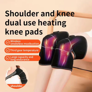 แผ่นประคบร้อนไร้สายแบบชาร์จได้สำหรับนวดเข่า พร้อมแบตเตอรี่ 1800mAh สำหรับบรรเทาอาการปวดข้อขาและให้ความอบอุ่น - Product Image 3