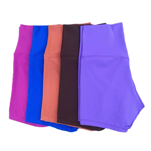 Quần <span class=keywords><strong>Short</strong></span> thể dục Yoga thể thao nhiều màu chặt chẽ cao đàn hồi thoáng khí Khỏa Thân thể thao quần <span class=keywords><strong>short</strong></span> ba điểm dưới quần an toàn - Product Image 3