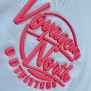 Custom Silicone Heat Transfer <b>Label</b> 3D Embossed Logo Washable Printed <b>Sticker</b> for Garment Bags Shoes - Product Image 3