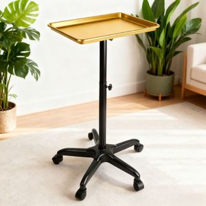 Vente chaude en gros, chariot de salon de <span class=keywords><strong>coiffure</strong></span> en acier inoxydable, écologique, durable, chariot de beauté pour tatouage, plateau universel - Product Image 4