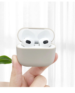 Funda de silicona inalámbrica anticaída para auriculares Funda protectora de silicona suave para <span class=keywords><strong>Airpods3</strong></span> Funda para auriculares - Product Image 6