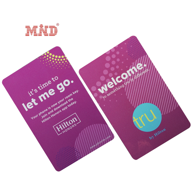 Customized Printing NFC Access Control Card MIFARE Ultralight C RFID Smart Hotel Key Card