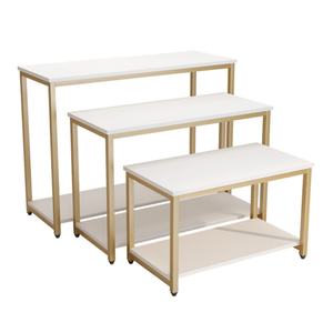 Étagère de présentation pour magasin de vêtements Nakajima, table à eau à flux haut et bas, étagère rectangulaire pour chaussures, sacs, pour les armoires de centre commercial - Product Image 5