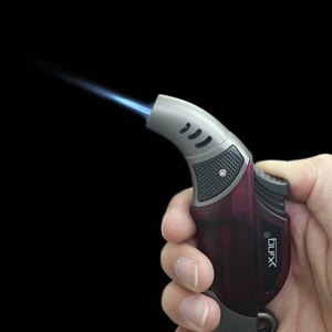 Briquet torche gonflable créatif coupe-vent, <span class=keywords><strong>mini</strong></span> flamme bleue, briquet torche pour cigares - Product Image 3