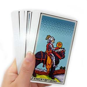 Barajas de naipes de diseño personalizado, bordes holográficos, cartas de <span class=keywords><strong>Tarot</strong></span> - Product Image 5
