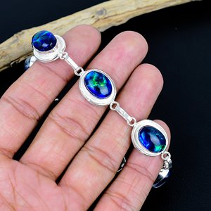 Trendy Handmade opal <b>Bracelet</b> Handmade Antique Style Handmade Adjustable Design Natural Stone <b>Bracelet</b> Fine Jewelry - Product Image 3
