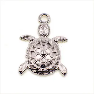 Op Maat Gemaakte Speciale Designer Unisex Mannen Vrouwen Zinklegering Gepersonaliseerde Hiphop Schildpad Vorm Charme Hangers