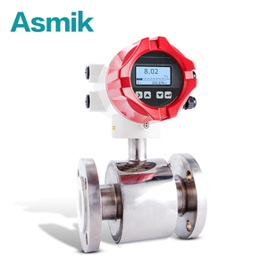 منخفضة التكلفة رخيصة الثمن الصناعية النفايات المياه مقياس التدفق الكهرومغناطيسي الاسمنت الرمال الكهربائية مقياس تدفق مغناطيسي - Product Image 3