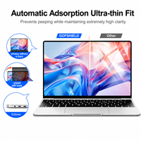 Filtre de confidentialité magnétique pour ordinateur portable 14 pouces pour Lenovo HP Dell Asus Acer, protecteur d'écran anti-espion amovible, anti-lumière bleue, anti-reflets