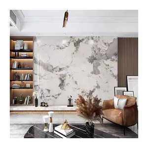Yike recommandé panneau mural UV durable panneau de feuille de marbre PVC pour la maison