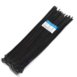 สายรัดเคเบิลไนลอน Xinbo ขนาด 1.2 มม. สีขาวและสีดำ ทนไฟระดับ V-2 สำหรับจัดการสายไฟ - Product Image 2