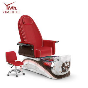 Poltrona da Pedicure di Lusso con Massaggio e Vasca per Piedi, Regolabile con Telecomando - Product Image 2