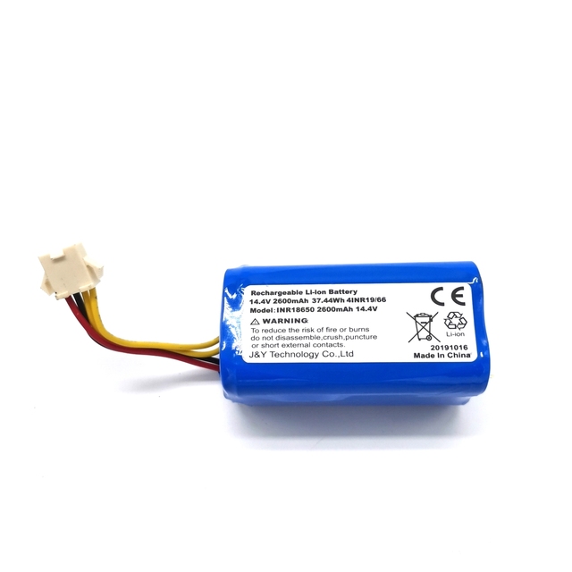 18650 4S1P 2600mAh 14.4v Li-ion Battery Pack for Ecovacs CR130 131 CEN540 663