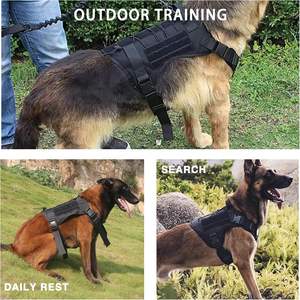 Free sample Popular Reflective Tactical Chest Back Pet <b>Training</b> Harness for Outdoor Tactical <b>Dog</b> <b>Vests</b> - Product Image 4
