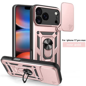 GSCASE New 2025 Unique Style Premium Back Cases con anillo protector para iPhone 16 17 <span class=keywords><strong>Pro</strong></span> Max S25 Ultra Mobile Phone Cases and Covers - Product Image 1