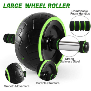 Equipo de Entrenamiento Físico Portátil, Equipo de Ejercicio Modular de Acero para Entrenamiento de Fuerza, Rueda para Abdominales - Product Image 2