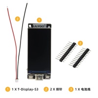 LILYGO T-Display-S3 ESP32-S3 Papan Pengembangan Flash 16MB Modul Nirkabel WIFI 5.0 Layar LCD ST7789 1.9 Inci