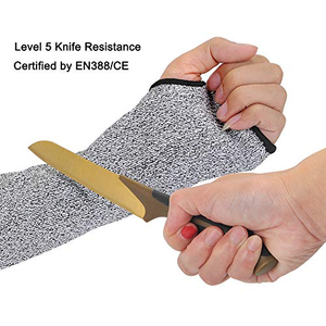 ปลอกแขนกันบาดระดับ 5 ยาว 18 นิ้ว ระบายอากาศได้ดี นุ่ม ยืดหยุ่น ป้องกันการบาด ป้องกันรอยฟกช้ำ สำหรับผิวบาง - Product Image 1