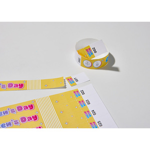 Pulseras digitales de Tyvek de pequeña cantidad [AnyWristband] con impresión láser de 25 mm (1 pulgada) para promociones - Product Image 5