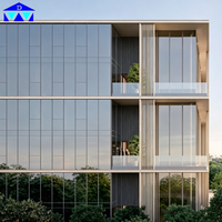 Structure en acier modulaire personnalisable à haute capacité portante pour immeuble d'appartements commercial