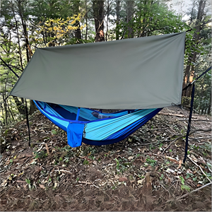 Tente de camping légère et portable pour 1-2 personnes, toutes saisons, avec bâche de protection contre la pluie, <span class=keywords><strong>moustiquaire</strong></span>, deux chambres, montage rapide et automatique - Product Image 5