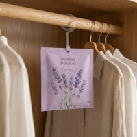 Diffuseur de parfum en gel longue durée Power Pocket, diffuseur en papier suspendu avec parfum naturel et senteur de parfum pour voiture et maison