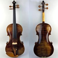 Promotional High-End Handmade Professional Violin Spruce Top Maple Cashew Lacquer Finish for Adults Children