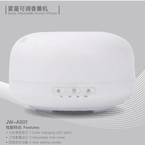 Ultrasonic Cool Mist Aromatherapy Humidifier Essential Oil Diffuser 400ml Air Aroma Diffuser with Control <strong>Timer</strong> - Product Image 5