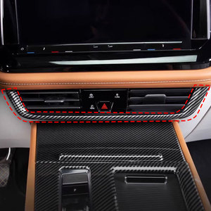 แผ่นเครื่องปรับอากาศแบบหมุนได้สำหรับ2021 Volkswagen teramont อุปกรณ์ตกแต่งภายใน<span class=keywords><strong>รถ</strong></span>ยนต์ ABS คาร์บอนไฟเบอร์ - Product Image 4