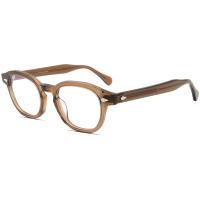Nouvelles Lunettes Anti-Lumière Bleue Design Cadre Rond Rétro en Acétate – Vente en Gros de Montures Optiques Tendance