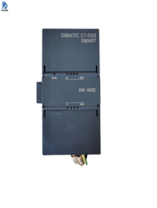 Module PLC S7-200 EM AQ02, contrôleur logique programmable, module de contrôle industriel, module de sortie analogique, composant de contrôle d'automatisation - Product Image 1