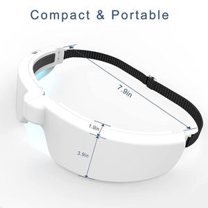 2024 professionnel 480 nm bleu sommeil gadget amélioration de l'humeur chakra guérison luminothérapie lunettes - Product Image 3