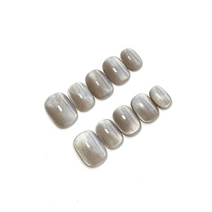 <span class=keywords><strong>Faux</strong></span> <span class=keywords><strong>Ongles</strong></span> de Luxe en Acrylique Rose, Motif Amande 3D, Design Français, Forme Cercueil Carré, Vente en Gros - Product Image 4