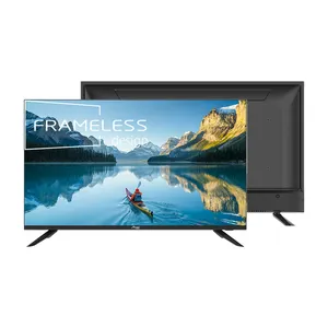 China Supplier 65-Inch 4K Ultra HD OLED Smart TV Android WiFi Frameless Black Cabinet LED Backlight 1080P Display Format PAL