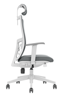 Chaises d'ordinateur de bureau pivotantes en maille pour personnel classique chauffantes au design moderne