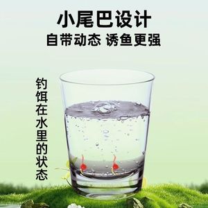 JuqiWang Dynamic Soft Bait Red Worm Type Bottom Fishing Lure For Carp - Product Image 4