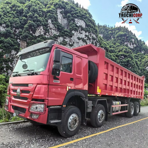 Camion benne Sinotruk HOWO 8x4 haute capacité de charge, moteur diesel Euro III/V durable pour l'exploitation minière et la construction sur routes boueuses - Product Image 5